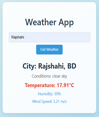 Weather App
